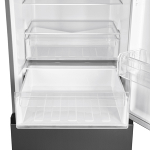 Ref ARDESTO with bottom freezer, 185×60х59.5, ref-223L, freez.-89L, 2doors, А+, ST, inox