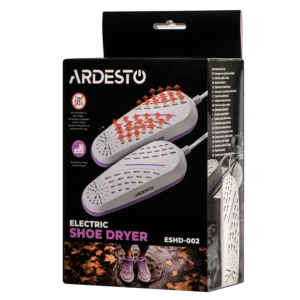 Ardesto Shoe dryers electric, power 10W, function ozonation, white+purple