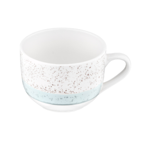 Ardesto Mug Siena, 500ml, porcelain, white-blue
