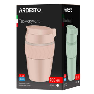 Термокухоль Ardesto Cosy, 400мл, нержавіюча сталь, зелений