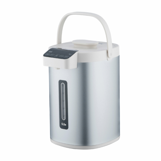 Thermopot Ardesto 5.5l, stainless steel+plastic, gray-white