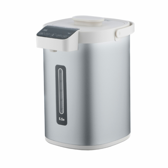 Thermopot Ardesto 5.5l, stainless steel+plastic, gray-white