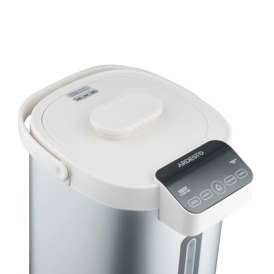 Thermopot Ardesto 5.5l, stainless steel+plastic, gray-white