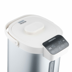 Thermopot Ardesto 5.5l, stainless steel+plastic, gray-white