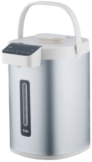 Thermopot Ardesto 5.5l, stainless steel+plastic, gray-white