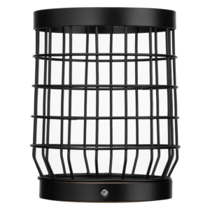 Ardesto Cutlery stand Ardesto Midori 12х12х15.5cm, metal, wood, black