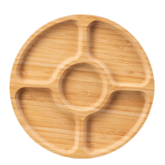 Ardesto Plate Midori, 20х1.6cm, bamboo