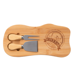 Набор для подачи сыра Ardesto Midori, 28х14х2см, бамбук, металл