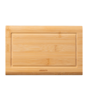 Доска кухонная с желобом Ardesto Midori, 25х16х1.5см, бамбук