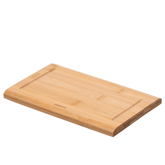 Доска кухонная с желобом Ardesto Midori, 25х16х1.5см, бамбук