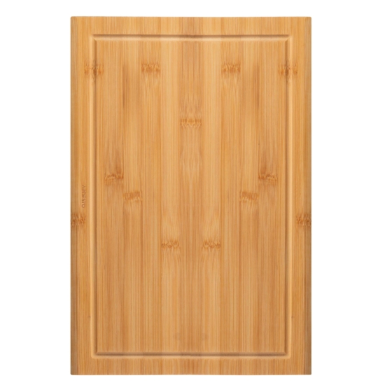 Ardesto Cutting board with groove Midori, 33х22х1.5cm, bamboo