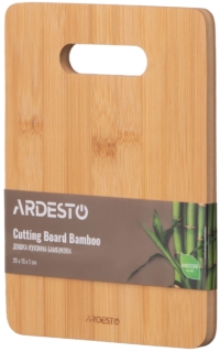 Дошка кухонна Ardesto Midori, 20х15х1см, бамбук
