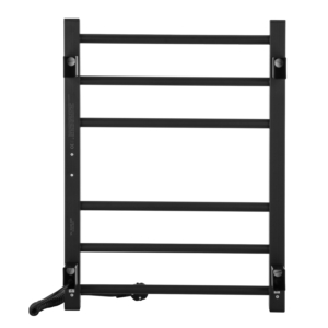 Рушникосушка Ardesto електрична  Square-TR K, 570х430х80мм, таймер-регулятор, сталь, чорний матовий