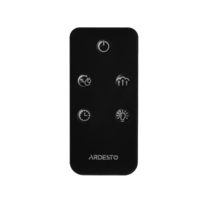 Air humidifier ARDESTO ultrasonic, 30m2, 4l, 280ml/h, electric. control, remote control, top. water inlet, display, black