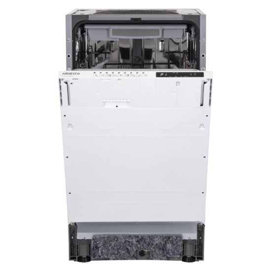 Посудомийна машина ARDESTO вбудовувана, 10компл., А++, 45см, дисплей, 3й кошик, гігієн.обробка, білий