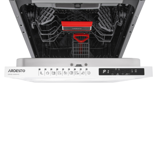 Посудомийна машина ARDESTO вбудовувана, 10компл., А++, 45см, дисплей, 3й кошик, гігієн.обробка, білий