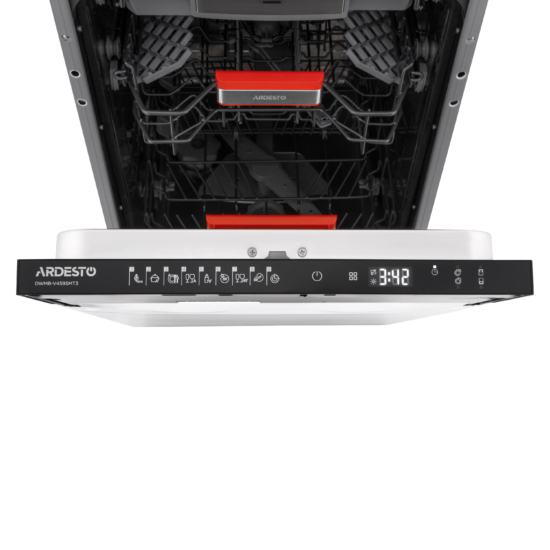 Посудомийна машина ARDESTO вбудовувана, 10компл., А++, 45см, дисплей, 3й кошик, чорний