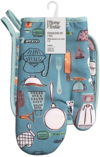 Набір прихваток для кухні Ardesto Cookery 17х28см, 20х20см, 90% поліестер, 10% бавовна