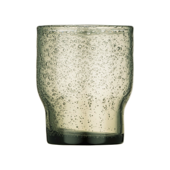 Набор стаканов низких Ardesto Bubble 300мл, 2шт, стекло, зеленый