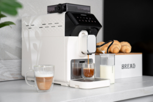 Кавомашина ARDESTO, 2л, зерно, автомат.капуч, дисплей, авторецептів -9, біло-чорний