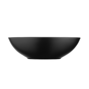 Ardesto Soup plate  Bolzano, 630ml, 18cm, ceramic, black-brown