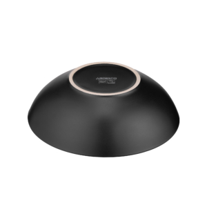 Ardesto Soup plate  Bolzano, 630ml, 18cm, ceramic, black-brown