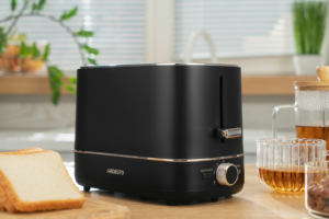 Ardesto toaster Timeless Elegance, 800W, plastic, 2 slots, black