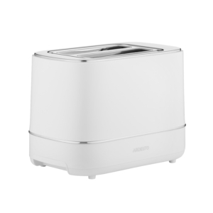Тостер Ardesto Timeless Elegance, 800Вт, пластик, 2 слоти, білий