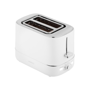 Тостер Ardesto Timeless Elegance, 800Вт, пластик, 2 слоти, білий