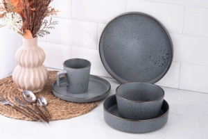 Чашка Ardesto Fasano, 310мл, керамика, серый