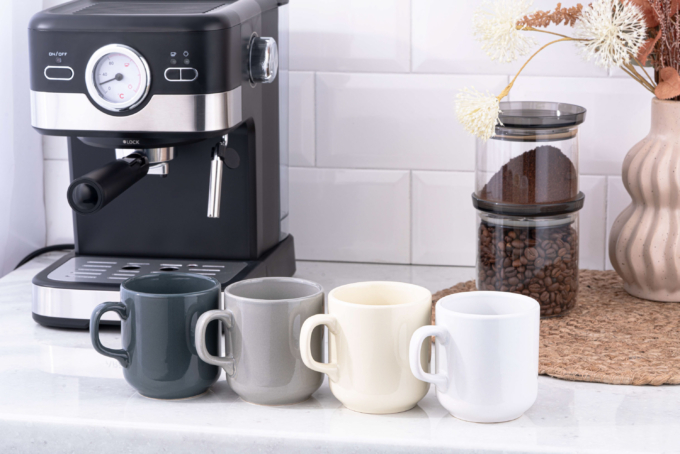 Ardesto Mug Carlo, 280ml, ceramic, white