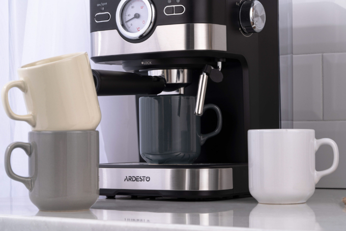 Ardesto Mug Carlo, 280ml, ceramic, white