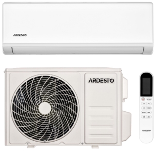 Кондиціонер Ardesto ARD-E09-R32 25м2 on/off 9000BTU 2.5кВт A/A -7°С R32 білий