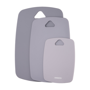 Набір дошок кухонних Ardesto Gemini, 3шт, 20.5×15см, 30×20см, 35×25см, пластик