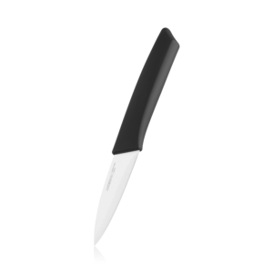 Кухонный нож для овощей Ardesto Gemini Gourmet, 9.5см, нержавеющая сталь, пластик, черный