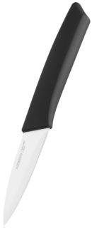 Кухонний ніж для овочів Ardesto Gemini Gourmet, 9.5см, нержавіюча сталь, пластик, чорний
