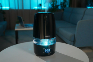 Air humidifier ARDESTO ultrasonic, 30m2, 4l, 280ml/h, electric. control, remote control, top. water inlet, display, black