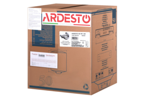 Водонагрівач електр. ARDESTO NEU NTS 50 V 1.5K EU2 круглий, 50л, 1,5кВт, мех. кер-ння, C, Італія, білий