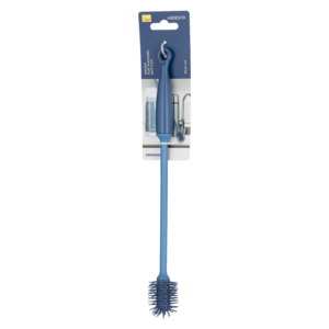 Ardesto Brush for washing bottles 30x3cm, plastic, blue