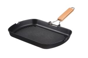 Ardesto Grill fry pan Gemini Baceno, 34х24cm, aluminium, black