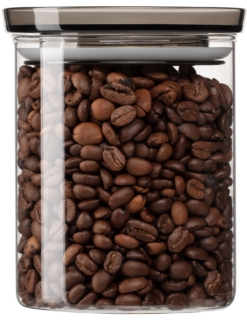 Банка для зберігання Ardesto Fresh, 700мл, скло, пластик, прозорий