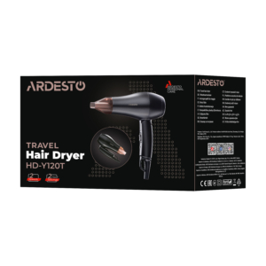 Ardesto Travel Hair Dryer HD-Y120T