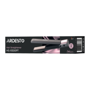 Выпрямитель Ardesto Pink Touch, аккумуляторный, 50Вт, 160-200C, дисплей, керамика, USB-C > USB-A, серый+розовый