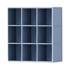 Ardesto Set of ice cube trays Gemini, 2pcs, 10.9×10.9×3.6cm, silicone, blue