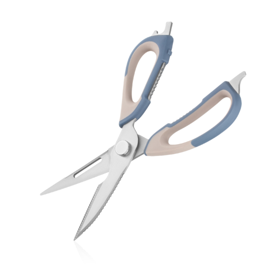 Ardesto Kitchen scissors Gemini, 22.6cm, stainless steel, plastic, gray-blue