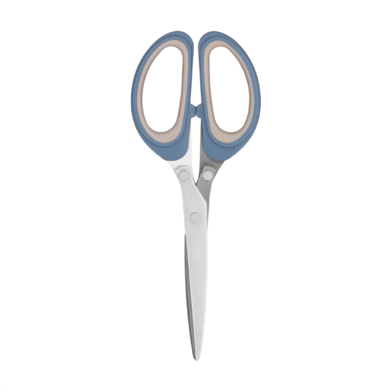 Ardesto Kitchen herbal scissors Gemini, 19.3cm, stainless steel, plastic, gray-blue