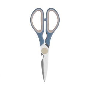Ardesto Kitchen scissors Gemini, 21cm, stainless steel, plastic, gray-blue