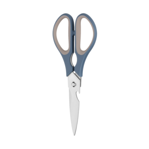 Ardesto Kitchen scissors Gemini, 21cm, stainless steel, plastic, gray-blue