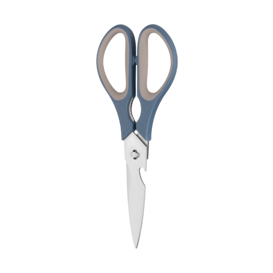 Ardesto Kitchen scissors Gemini, 21cm, stainless steel, plastic, gray-blue