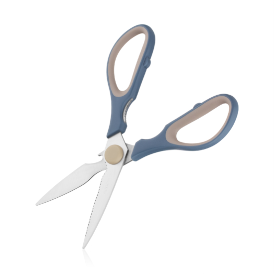Ardesto Kitchen scissors Gemini, 21cm, stainless steel, plastic, gray-blue
